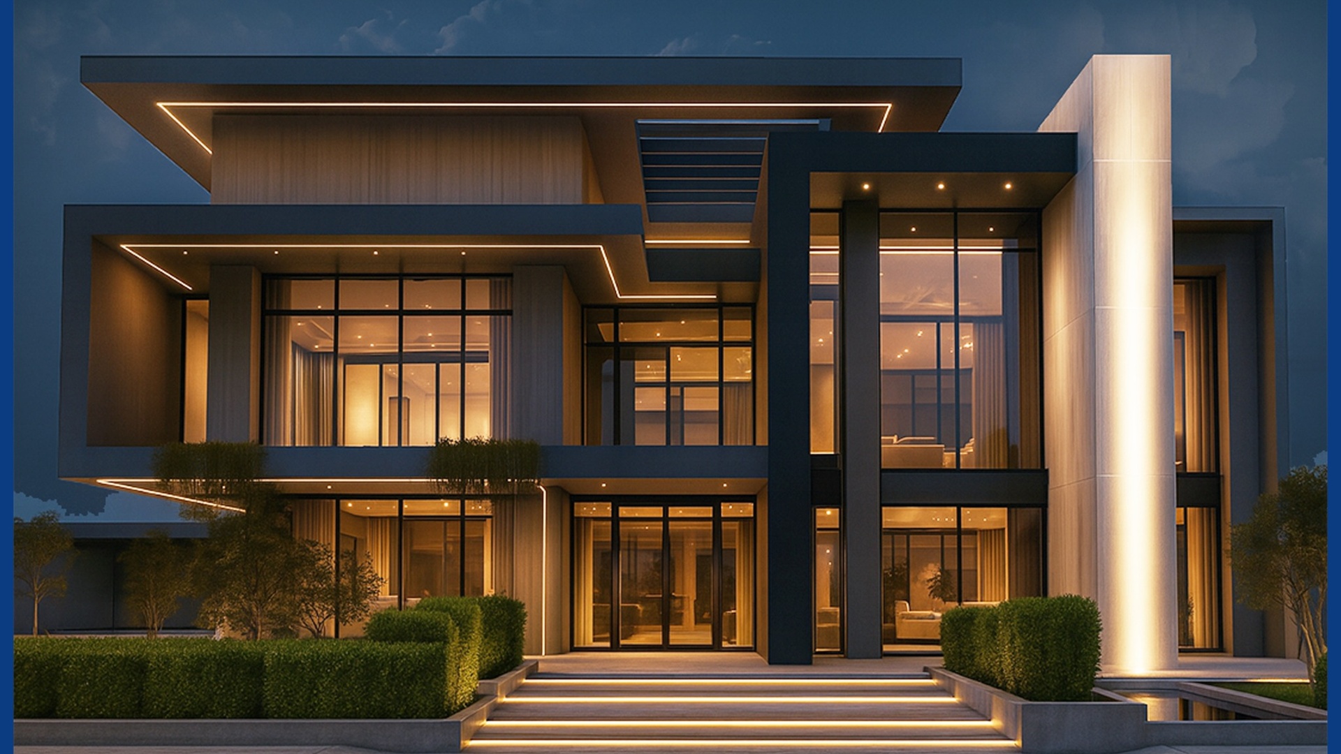 perspectives villas 3 Night View_1920x1080